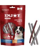 Enjoy Recompense pentru caini Carnivore Chicken Combo cu pui si cod 100 g