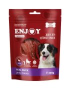 Enjoy Recompense pentru caini Carnivore Real Duck Jerky Treats cu rata 300 g