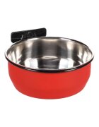Flamingo Bol Inox Rozatoare Avaro Red M cu Surub Prindere 13 cm/ 580 ml