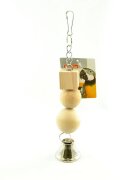 Flamingo JUCARIE LEMN BLOCURI CU CLOPOTEL 25CM