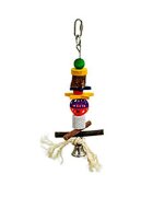 Flamingo JUCARIE NIMFA-AGAPORNIS CU CLOPOTEL 27CM/88561
