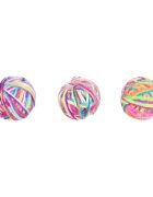 Flamingo JUCARIE PENTRU PISICI MINGE MULTICOLORA CU CLOPOTEL 44CM (30BUC./DISPLAY)