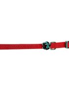 Flamingo ZGARDA RED ELASTIC CU CLOPOTEL PENTRU PISICI 32CM*10MM/500620