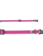 Flamingo ZGARDA ROSU REFLECTORIZANTA CU CLOPOTEL PENTRU PISICI 30CM*10MM/506373
