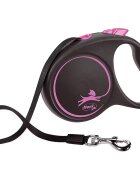 Flexi Lesa caini pana la 25 kg M 5 m roz