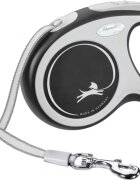 Flexi Lesa Comfort Banda M: 5m/25kg Negru 213501