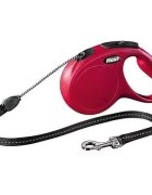 Flexi Lesa Pentru Caini Classic M 5 M-20 Kg Red/22603
