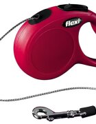 Flexi Lesa Snur Classic XS 3 m 8 kg Rosu 11773