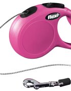 Flexi Lesa Snur Classic XS 3 m 8 kg Roz 11776