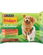Friskies Adult cu Pui si Morcovi in Sos 4x85 g