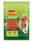 Friskies Adult cu Vita si Cartofi in Sos 85 g