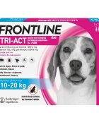 Frontline Tri-Act M (10-20 kg) - 3 Pipete Antiparazitare