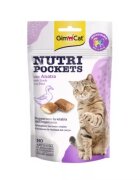 GimCat Recompense pisici adulte Nutri Pockets Rata 60 g
