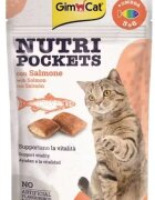 GimCat Recompense pisici Nutri Pockets cu Somon 60 g