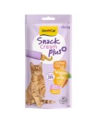 GimCat Recompense pisici sterilizate Snack Plus+ Cream Pui si Morcov 6 x 15 g
