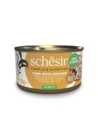 GlobalPet Hrana umeda pisici Schesir Ton si Pui in Jeleu 85 g