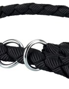 GlobalPet Zgarda Coarda M 39-45 cm/12 mm Negru 143801
