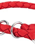 GlobalPet Zgarda Coarda M 39-45 cm/12 mm Rosu 143803