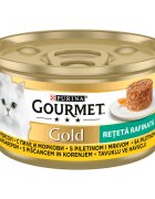 Gourmet GOLD Savoury Cake Pui si Morcovi 85 g