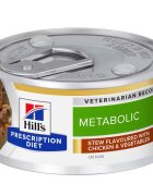 Hills Hill's Prescription Diet Feline Metabolic Chicken and Vegetable Stew 82 g