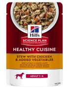 Hills Hrana umeda caini Hill's Science Plan Canine Adult Chicken & Vegetables Stew 90 g