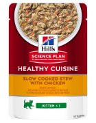 Hills Hrana umeda pisici Hill's Science Plan Feline Kitten Chicken & Vegetables Stew 80 g