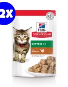 Hills Hrana umeda pisici Hill's Science Plan Feline Kitten Turkey 12x85 g