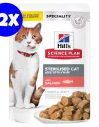 Hills Hrana umeda pisici Hill's Science Plan Feline Sterilised Adult Salmon 12x85 g