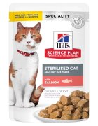 Hills Hrana umeda pisici Hill's Science Plan Feline Sterilised Adult Salmon 85 g