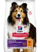 Hills Hrana uscata caini Hill's Science Plan Canine Adult Skin and Stomach Chicken 2.5 kg