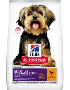 Hills Hrana uscata caini Hill's Science Plan Canine Adult Small and Mini Sensitive Stomach and Skin Chicken 6 kg