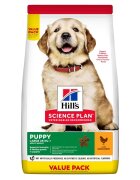 Hills Hrana uscata caini Hill's Science Plan Canine Puppy Large Breed Chicken Value Pack 16 kg