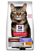 Hills Hrana uscata pisici Hill's Science Plan Feline Hairball and Perfect Coat Chicken 7 kg
