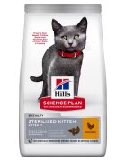 Hills Hrana uscata pisici Hill's Science Plan Feline Kitten Sterilised Chicken 300 g