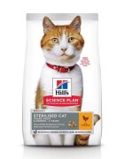 Hills Hrana uscata pisici Hill's Science Plan Feline Young Adult Sterilised Chicken 300 g