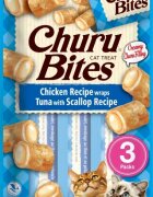 Inaba Churu Bites Recompense pentru Pisici cu Pui Ton si Scoici 10 g x 3 buc