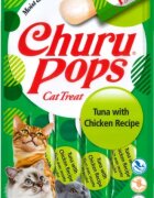 Inaba Churu Pops Recompensa Suculenta cu Pui si Ton 15 g x 4 buc