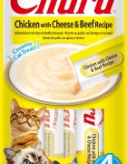 Inaba Churu Recompensa Cremoasa Reteta Pui cu Branza si Vita 14 g x 4 buc
