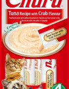 Inaba Churu Recompensa Cremoasa Reteta Ton cu Aroma de Crab 14 g x 4 buc