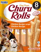 Inaba Churu Rolls Recompense pentru Caini cu Pui 12 g x 8 buc