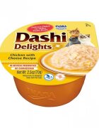 Inaba Ciao Dashi pentru pisici cu Pui si Branza 70 g