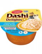 Inaba Ciao Dashi pentru pisici cu Pui si Scoici 70 g