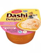 Inaba Ciao Dashi pentru pisici cu Pui si Somon 70 g