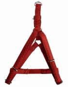 IPTS Ham rosu reglabil caini MacLeather 20 mm