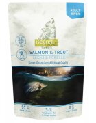 Isegrim Hrana umeda Pouch Dog Adult Salmon & Trout 410 g