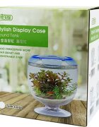 ISTA Acvariu acrilic Betta rotund verde - Stylish Display Case-Round Tank Green