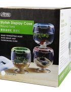 ISTA Acvariu acrilic Betta Stylish Display Case - rotund albastru
