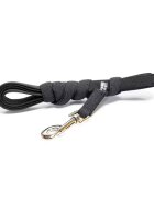 Julius K9 Lesa antiderapanta neagra cu maner Julius-K9 14 mm/ 3 m