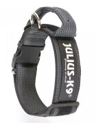 Julius K9 Zgarda K9 nylon cu maner 50 mm gri