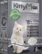 KittyMax Asternut Igienic Premium Active Carbon pentru Pisici 6 L